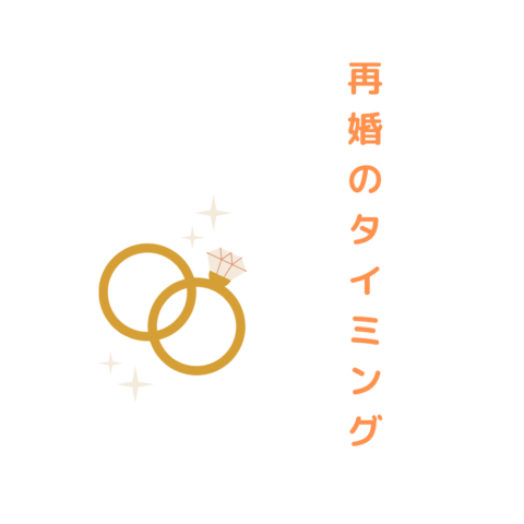再婚のタイミング