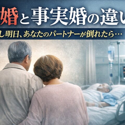成婚と事実婚の違いとは・・・
