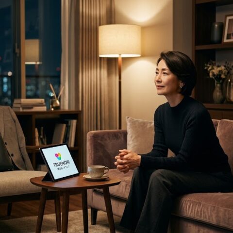 「バリバリ働いてきたけれど、このままでいいのかな」——50代・キャリア女性が、夜の部屋でパートナーを探すと決めた日